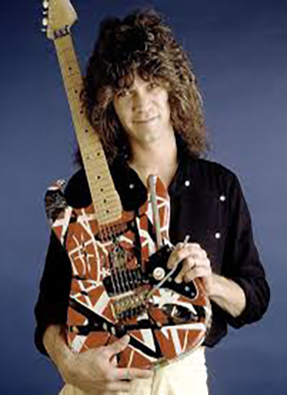 EVH Frankenstrat guitar