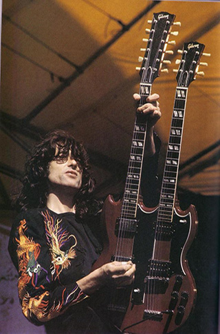 Jimmy Page double neck guitar